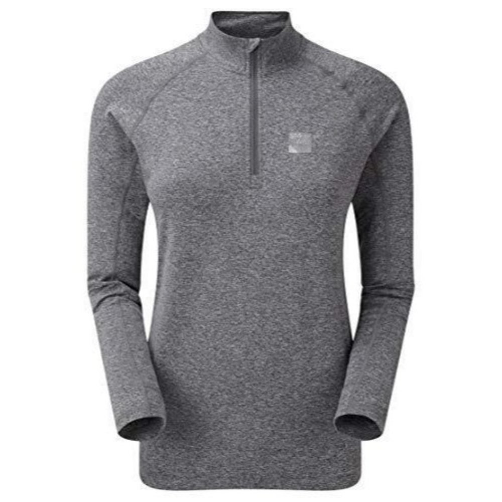 Sprayway Womens Rissa Half-Zip Top Activewear , Grey Chrome, 8